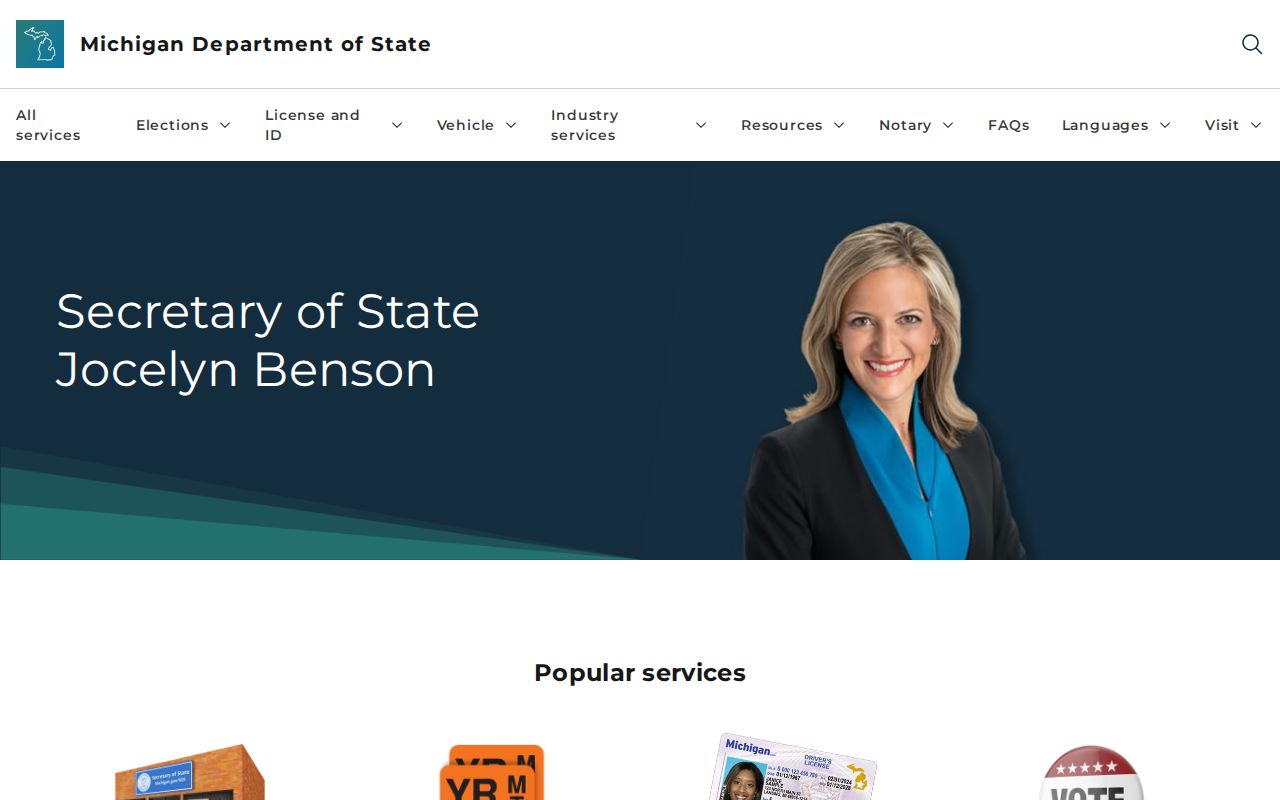 Ottawa County traffic court records and Michigan Department of State official source